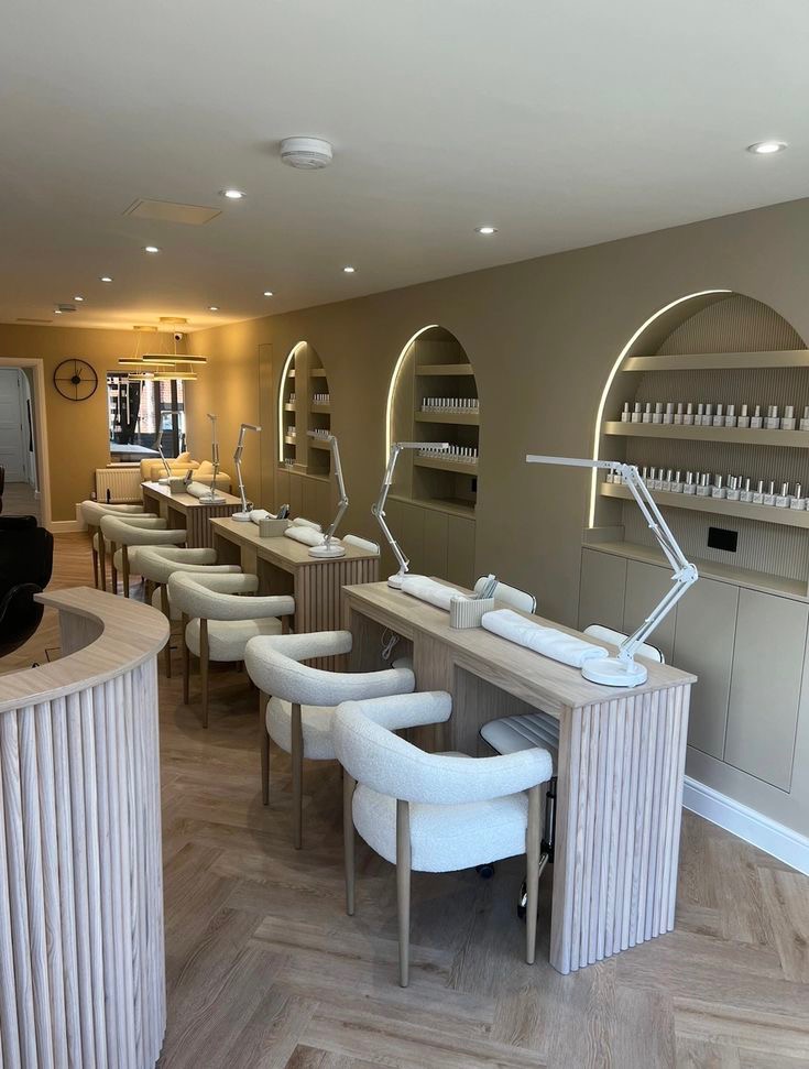 Interieur van Laura's Nail Studio and More